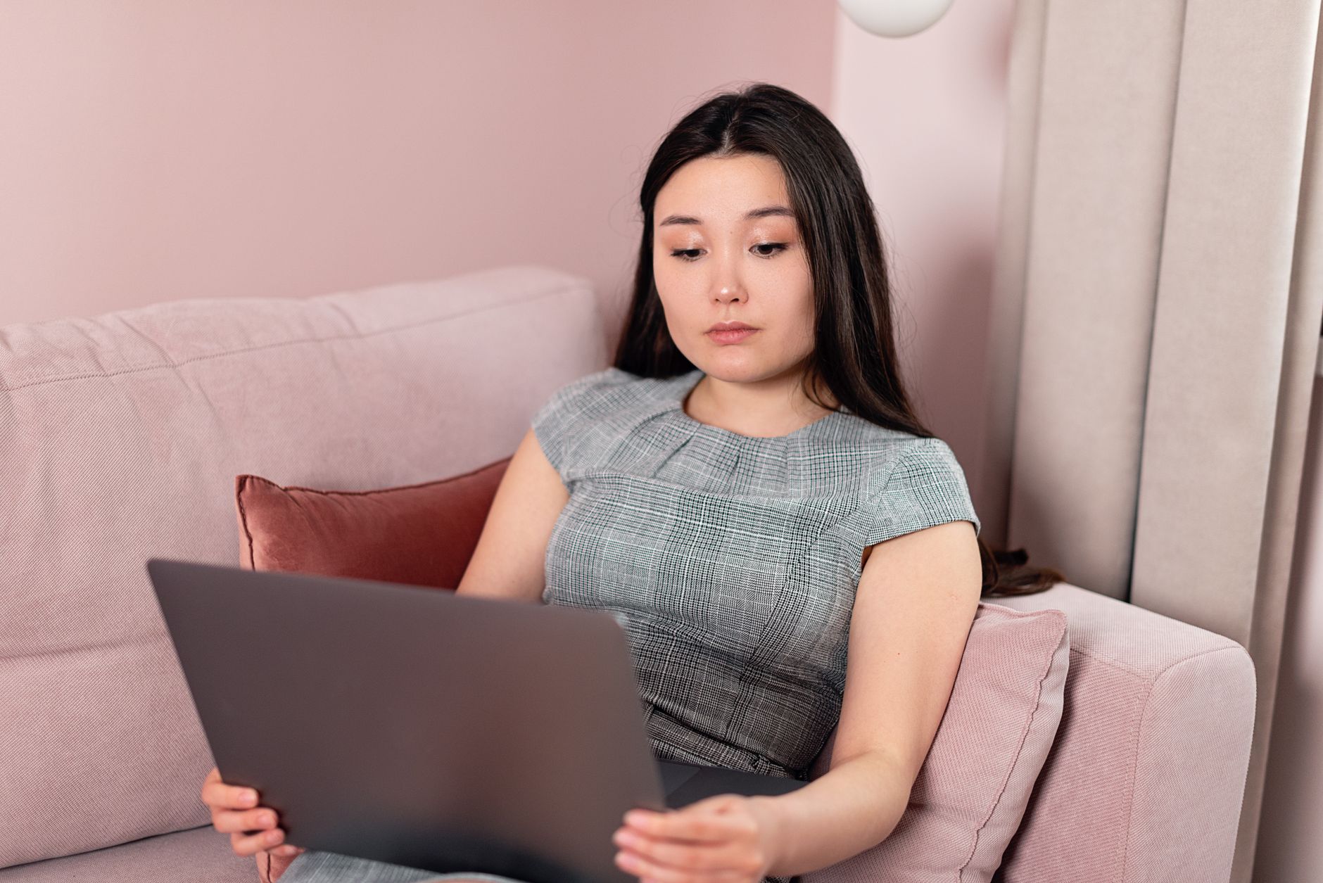 Founder working on their website growth on a laptop